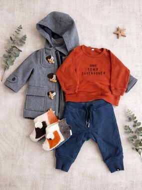 Spring Baby Bundle 6–12M | Janie & Jack, Molo, Wool Booties